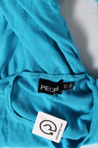 Damenpullover Pieces, Größe M, Farbe Blau, Preis 10,33 €