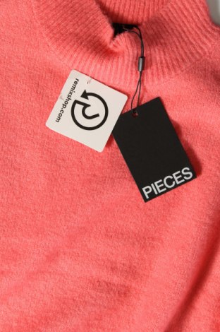Γυναικείο πουλόβερ Pieces, Μέγεθος S, Χρώμα Ρόζ , Τιμή 18,22 €