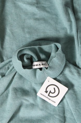 Дамски пуловер Public, Размер M, Цвят Син, Цена 29,00 лв.