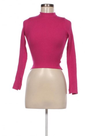 Γυναικείο πουλόβερ Pull&Bear, Μέγεθος XS, Χρώμα Ρόζ , Τιμή 9,33 €