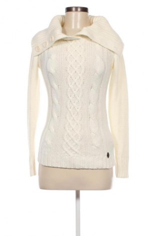 Дамски пуловер Q/S by S.Oliver, Размер XS, Цвят Екрю, Цена 22,55 лв.