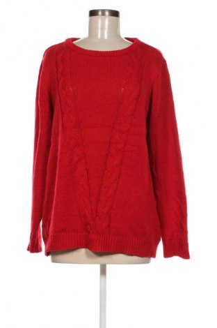 Дамски пуловер Rainbow, Размер M, Цвят Червен, Цена 15,95 лв.