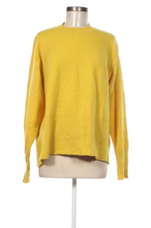 Γυναικείο πουλόβερ Rene Lezard, Μέγεθος XL, Χρώμα Κίτρινο, Τιμή 28,76 €