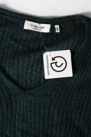 Дамски пуловер Rich & Royal, Размер M, Цвят Зелен, Цена 38,44 лв.