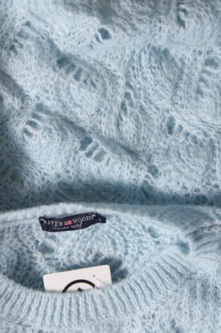 Дамски пуловер River Woods, Размер L, Цвят Син, Цена 72,00 лв.