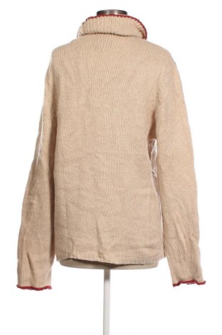 Дамски пуловер Roots, Размер L, Цвят Бежов, Цена 22,55 лв.