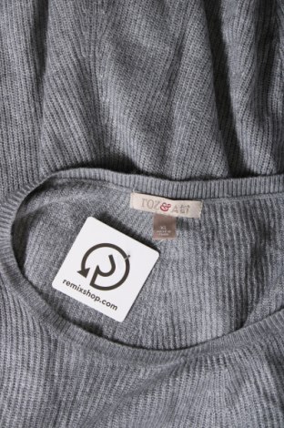 Дамски пуловер Roz & Ali, Размер XL, Цвят Сив, Цена 26,65 лв.
