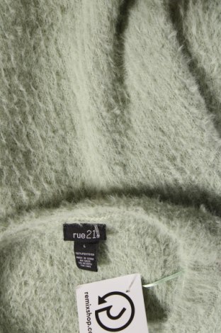 Pulover de femei Rue 21, Mărime L, Culoare Verde, Preț 52,46 Lei