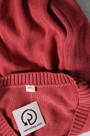 Дамски пуловер S.Oliver, Размер XS, Цвят Розов, Цена 22,55 лв.