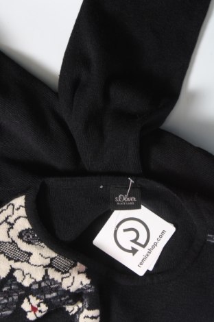 Дамски пуловер S.Oliver Black Label, Размер M, Цвят Черен, Цена 40,30 лв.