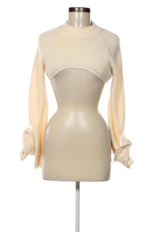 Pulover de femei SHEIN, Mărime M, Culoare Ecru, Preț 49,60 Lei
