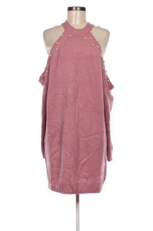Pulover de femei SHEIN, Mărime 3XL, Culoare Roz, Preț 66,77 Lei