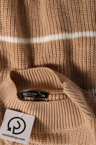 Dámsky pulóver SHEIN, Veľkosť XL, Farba Béžová, Cena  10,69 €