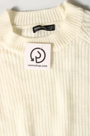 Дамски пуловер SHEIN, Размер S, Цвят Бял, Цена 15,95 лв.