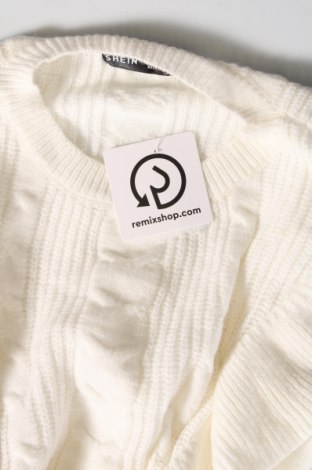 Дамски пуловер SHEIN, Размер S, Цвят Бял, Цена 15,95 лв.