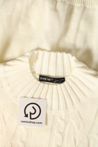 Pulover de femei SHEIN, Mărime M, Culoare Ecru, Preț 52,46 Lei