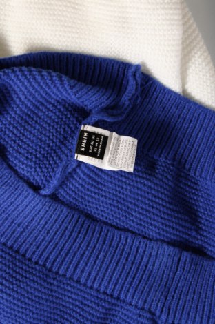 Дамски пуловер SHEIN, Размер XL, Цвят Син, Цена 18,85 лв.