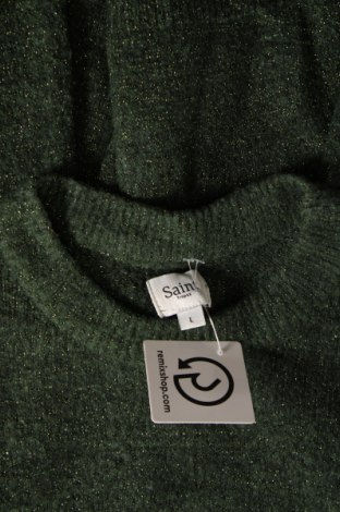 Damski sweter Saint Tropez, Rozmiar L, Kolor Zielony, Cena 72,13 zł