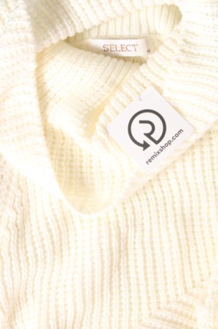 Γυναικείο πουλόβερ Select, Μέγεθος L, Χρώμα Λευκό, Τιμή 9,87 €
