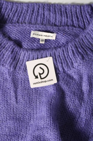 Дамски пуловер Silvian Heach, Размер XS, Цвят Лилав, Цена 43,40 лв.