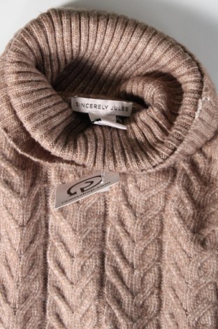 Дамски пуловер Sincerely Jules, Размер S, Цвят Бежов, Цена 31,00 лв.