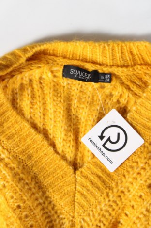 Damski sweter Soaked In Luxury, Rozmiar XL, Kolor Żółty, Cena 148,73 zł