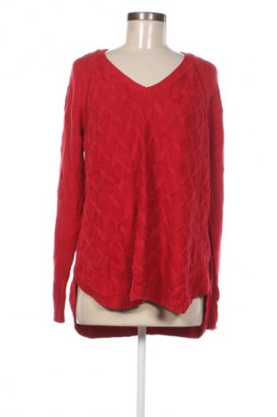 Дамски пуловер Sonoma, Размер XL, Цвят Червен, Цена 18,85 лв.