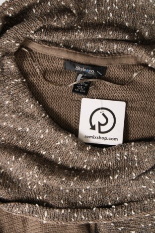 Дамски пуловер Style & Co, Размер M, Цвят Бежов, Цена 15,95 лв.
