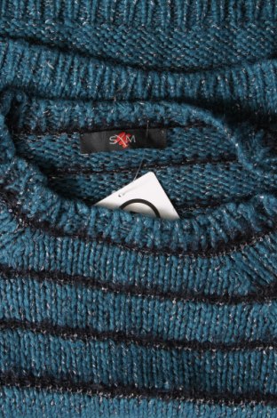 Дамски пуловер Sym, Размер M, Цвят Син, Цена 14,56 лв.