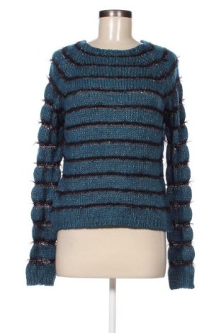 Дамски пуловер Sym, Размер M, Цвят Син, Цена 15,40 лв.