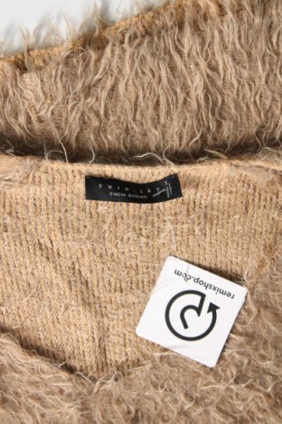 Дамски пуловер TWINSET, Размер L, Цвят Бежов, Цена 100,80 лв.
