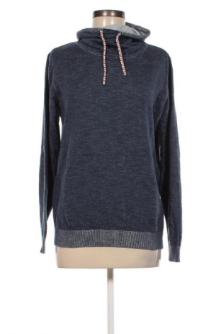 Γυναικείο πουλόβερ Tom Tailor, Μέγεθος L, Χρώμα Μπλέ, Τιμή 13,19 €