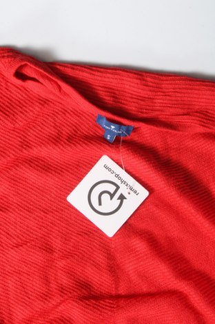 Дамски пуловер Tom Tailor, Размер S, Цвят Червен, Цена 16,40 лв.