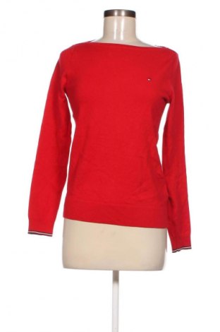 Дамски пуловер Tommy Hilfiger, Размер XS, Цвят Червен, Цена 76,30 лв.
