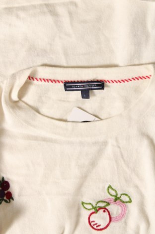 Γυναικείο πουλόβερ Tommy Hilfiger, Μέγεθος L, Χρώμα Εκρού, Τιμή 67,42 €