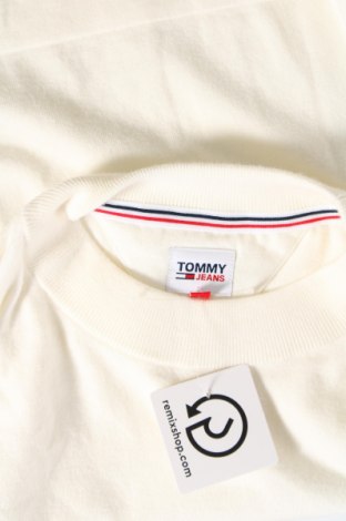 Дамски пуловер Tommy Jeans, Размер L, Цвят Бял, Цена 164,49 лв.