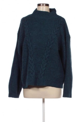Дамски пуловер United Colors Of Benetton, Размер L, Цвят Син, Цена 41,00 лв.