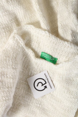 Damenpullover United Colors Of Benetton, Größe M, Farbe Weiß, Preis 15,69 €