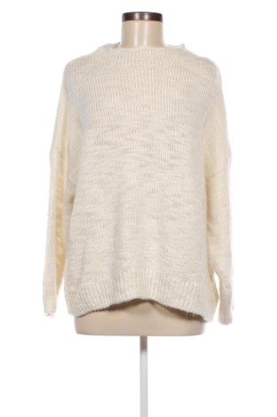 Дамски пуловер United Colors Of Benetton, Размер M, Цвят Бял, Цена 22,55 лв.