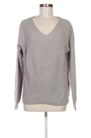 Дамски пуловер Up 2 Fashion, Размер L, Цвят Сив, Цена 13,34 лв.