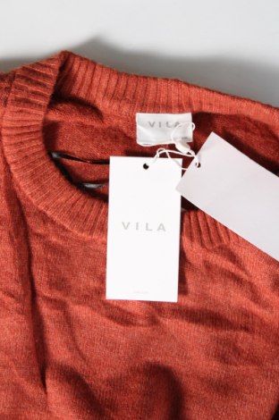 Дамски пуловер VILA, Размер XXL, Цвят Кафяв, Цена 43,40 лв.