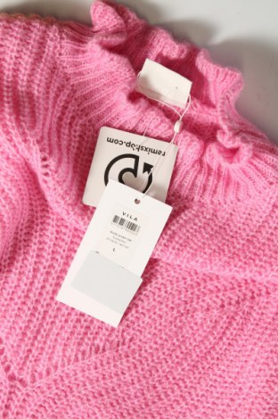 Damenpullover VILA, Größe L, Farbe Rosa, Preis 11,49 €