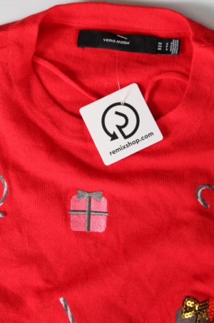 Γυναικείο πουλόβερ Vero Moda, Μέγεθος S, Χρώμα Κόκκινο, Τιμή 8,68 €