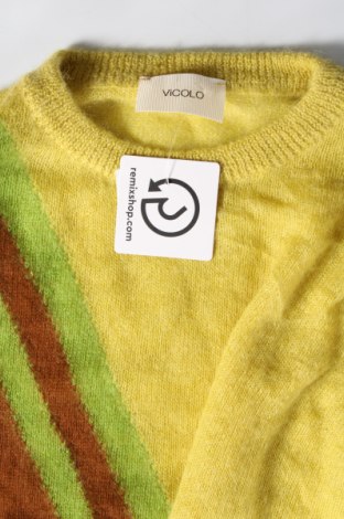 Γυναικείο πουλόβερ Vicolo, Μέγεθος M, Χρώμα Κίτρινο, Τιμή 24,93 €