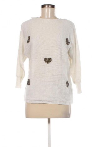 Γυναικείο πουλόβερ Viventy by Bernd Berger, Μέγεθος S, Χρώμα Λευκό, Τιμή 9,33 €