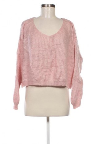 Дамски пуловер Why Not, Размер XL, Цвят Розов, Цена 32,00 лв.