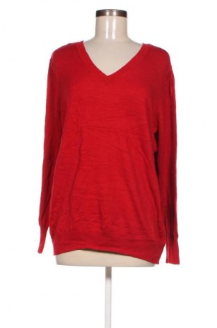 Γυναικείο πουλόβερ Worthington, Μέγεθος XL, Χρώμα Κόκκινο, Τιμή 11,12 €