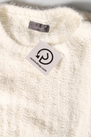 Γυναικείο πουλόβερ Yessica, Μέγεθος M, Χρώμα Λευκό, Τιμή 9,87 €