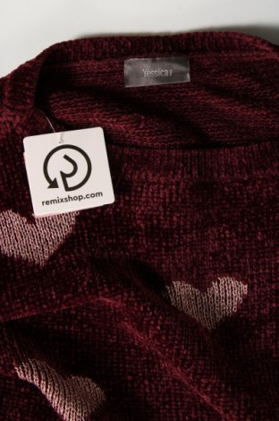 Γυναικείο πουλόβερ Yessica, Μέγεθος XS, Χρώμα Κόκκινο, Τιμή 9,87 €