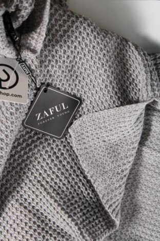 Дамски пуловер Zaful, Размер L, Цвят Сив, Цена 23,92 лв.